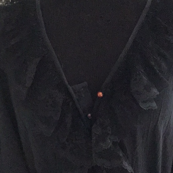 Vintage Two piece designer cotton Victorian style 1980s set - Picture 4 of 13